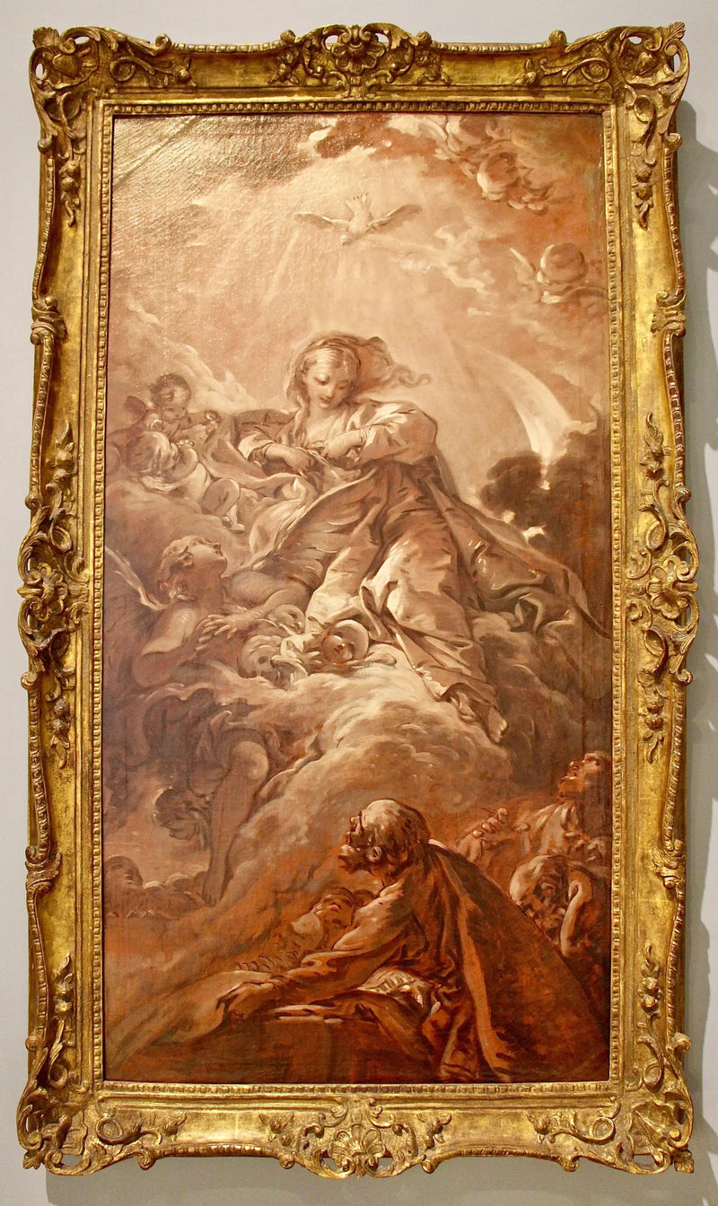 Madonna av himmelsfärd - François Boucher