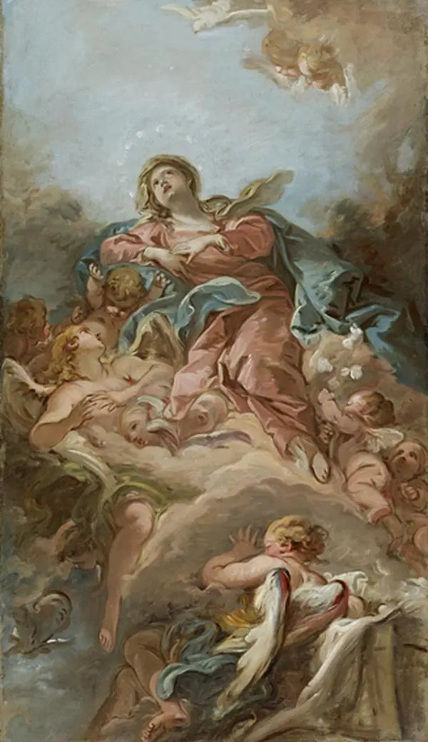 Marias Antagning - François Boucher