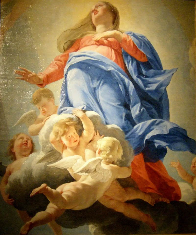 Madonna av Marias himmelsfärd - Philippe de Champaigne