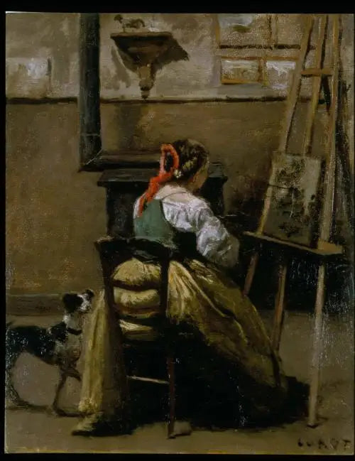 Corots verkstad - Jean-Baptiste Camille Corot