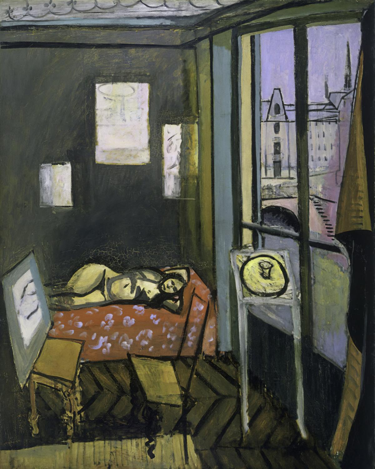 Reproduction du tableau « L'Atelier, quai Saint-Michel - Henri Matisse » par Alpha Reproduction en peinture à l’huile
