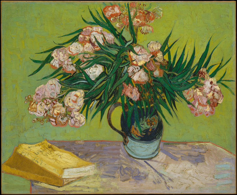 Vas med rosenträd - Vincent van Gogh