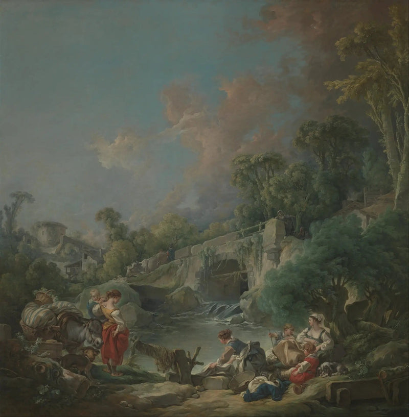 Tvättare - François Boucher