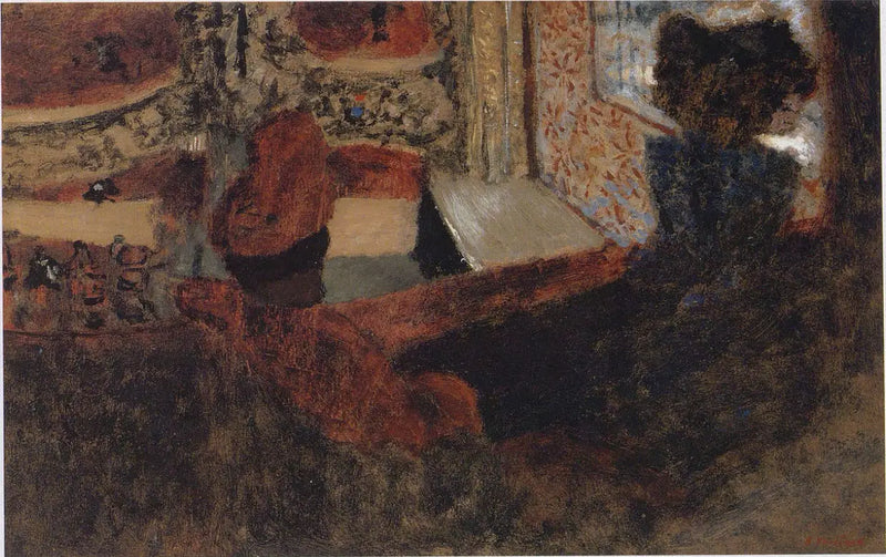Scenbilden på teatern Antoine - Édouard Vuillard