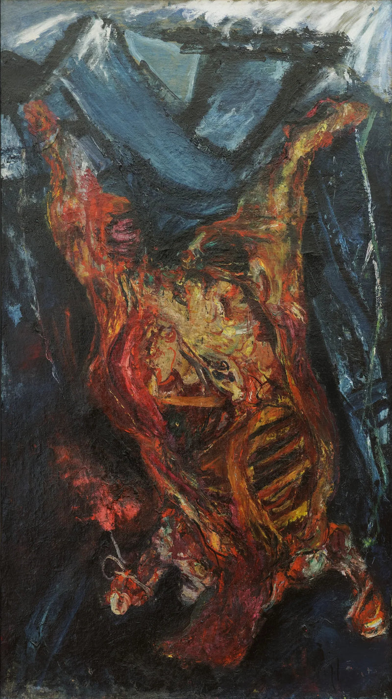 Den skinnade oksen - Chaim Soutine