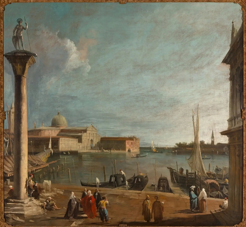 San Marco-bassinet med San Giorgio Maggiore - Canaletto