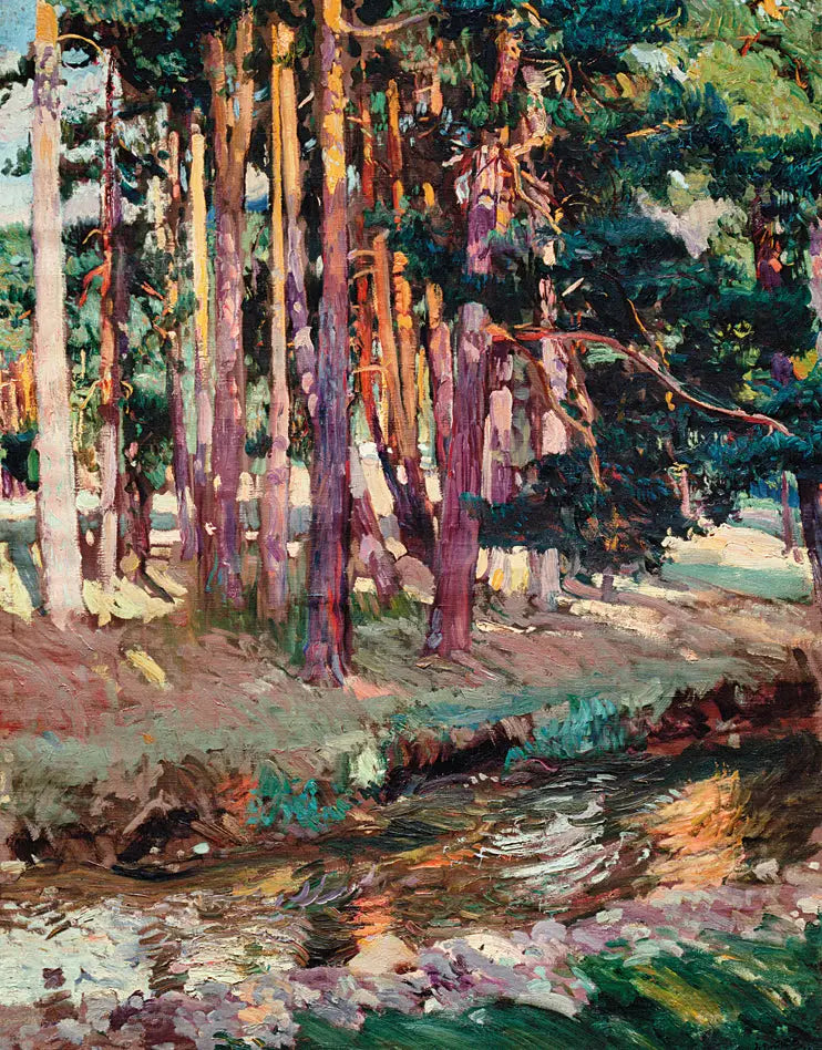 Drottningens bad, Valsaín - Joaquín Sorolla