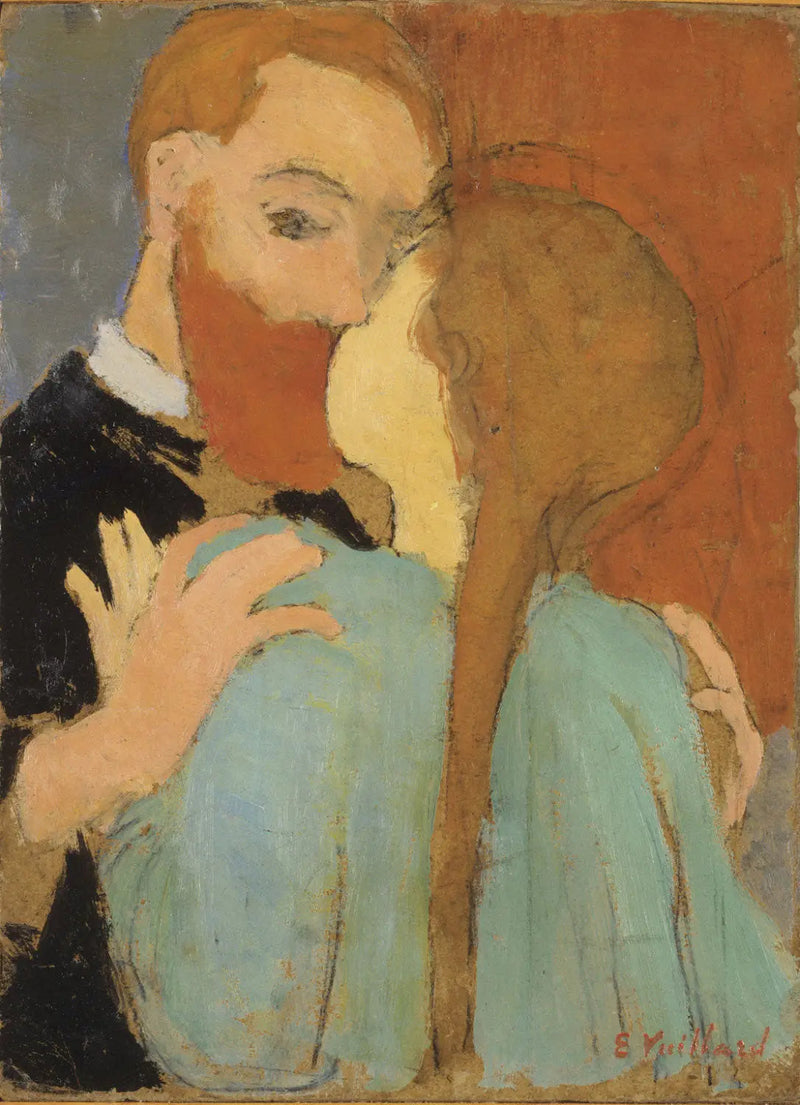 Kyssen - Édouard Vuillard