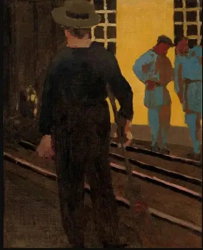 Soparen på vägen - Édouard Vuillard