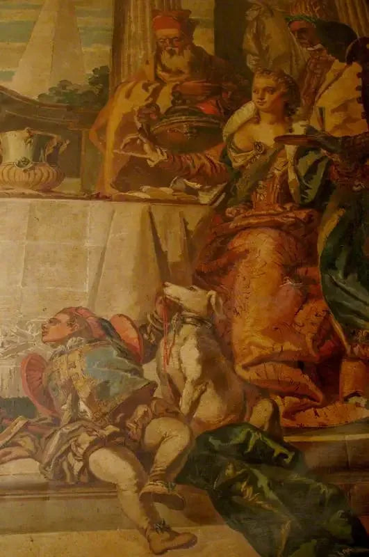 Cleopatras festmåltid (detalj) - Giovanni Battista Tiepolo
