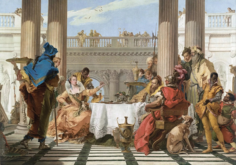 Cleopatras bankett - Giovanni Battista Tiepolo