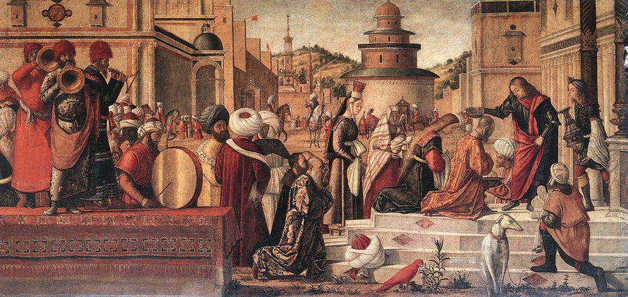 Dopet av Seleniterna - Vittore Carpaccio