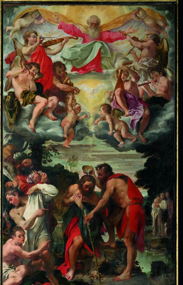 Dopet av Kristus - Annibale Carracci