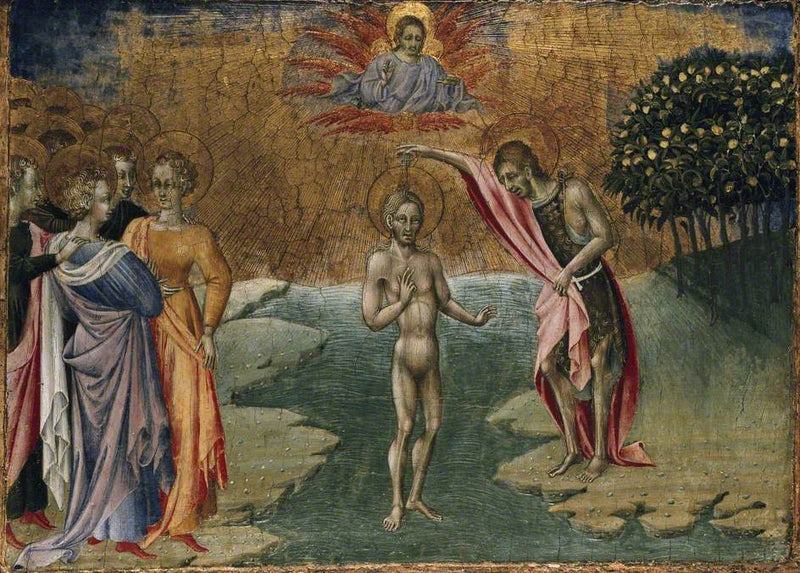 Kristi dop - Giovanni di Paolo