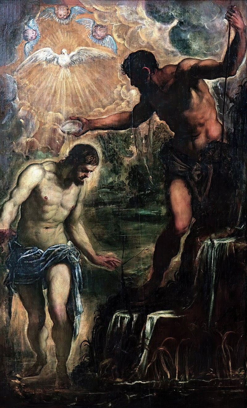 Dopet av Kristus - Jacopo Tintoretto