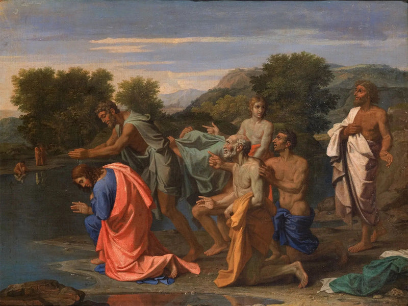 Dopet av Kristus - Nicolas Poussin