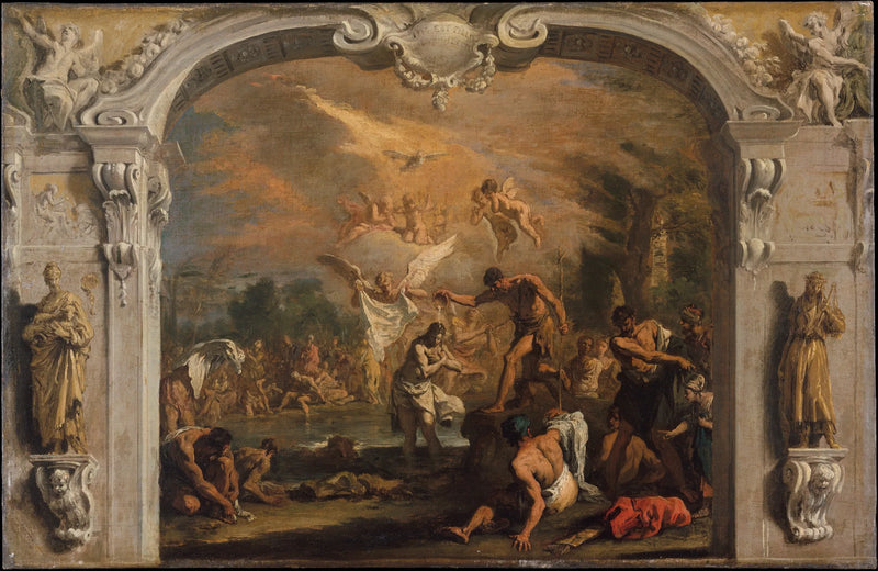 dopet av Kristus - Sebastiano Ricci