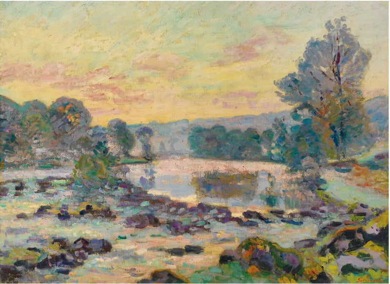 Génétin-dammen, Crozant - Armand Guillaumin