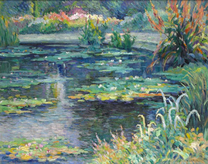 Nymfarnas damm - Robert Antoine Pinchon