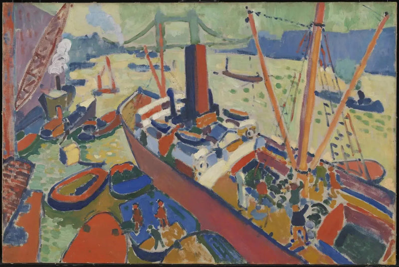 Londons bassäng - André Derain