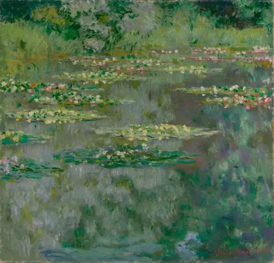 Näckrosdammen - Claude Monet