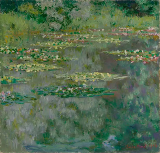 Näckrosdammen - Claude Monet