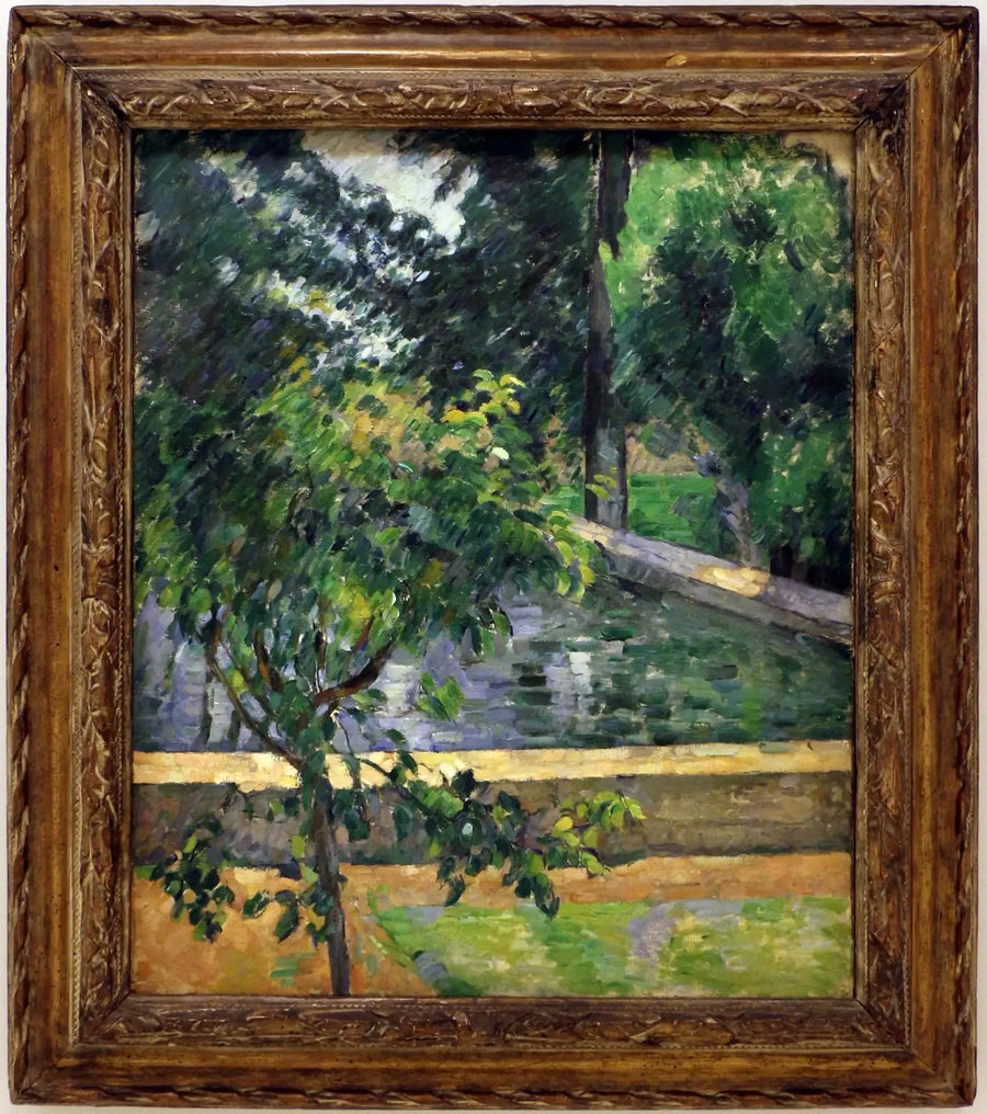 Jas de Bouffan Bassängen - Paul Cézanne