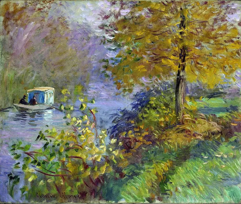 Ateljébåten - Claude Monet