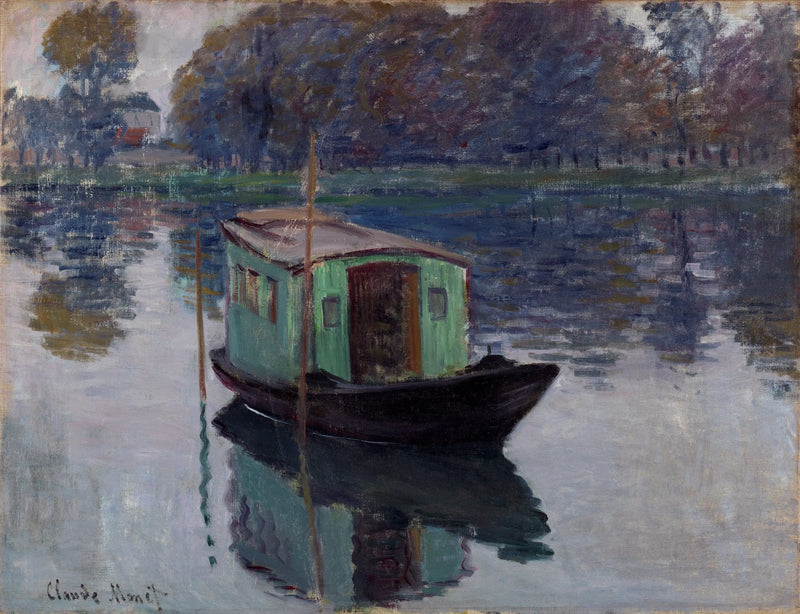 Ateljébåten - Claude Monet