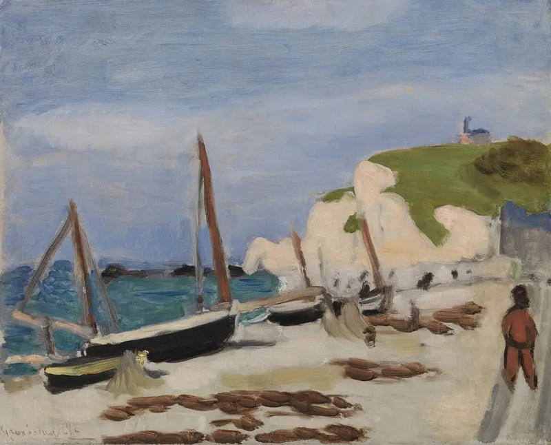 Den Svarta Båten (Den svarta båten) - Henri Matisse