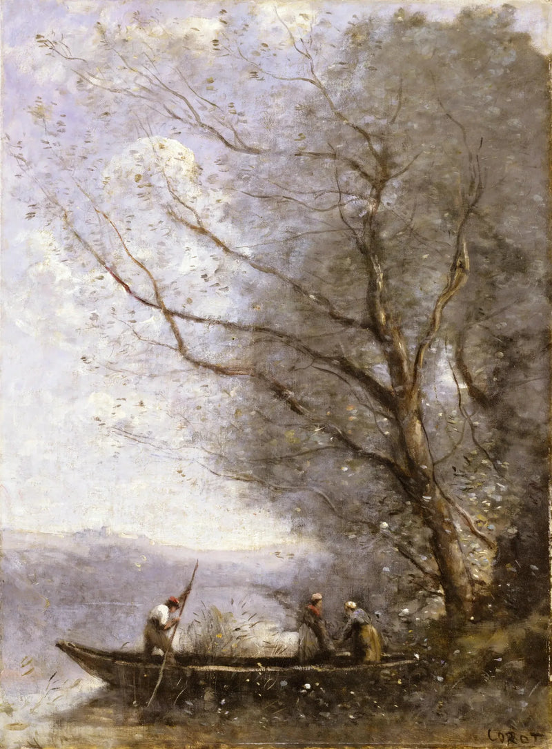 Båtsmannen - Jean-Baptiste Camille Corot