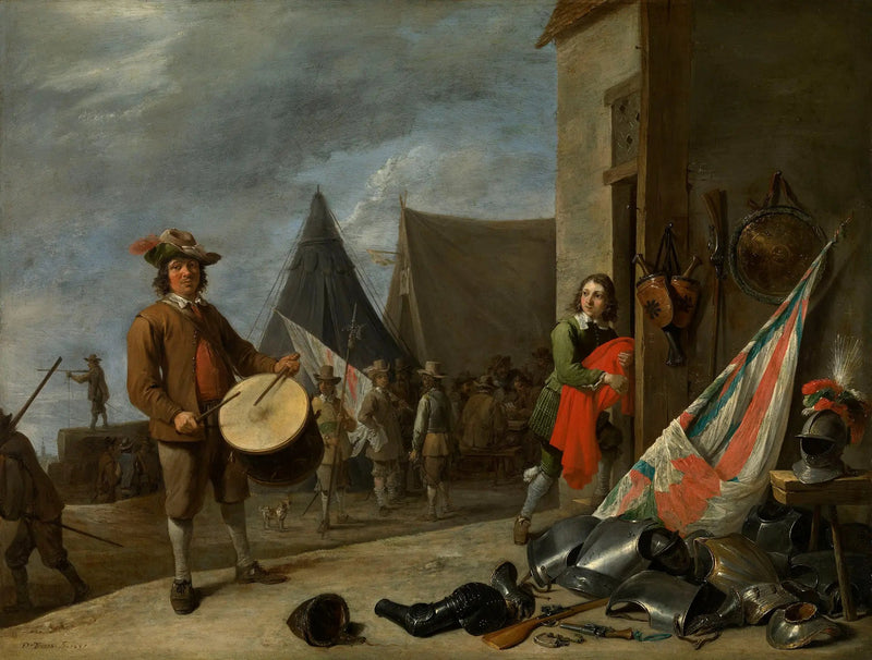 Trumslagaren - David Teniers den yngre