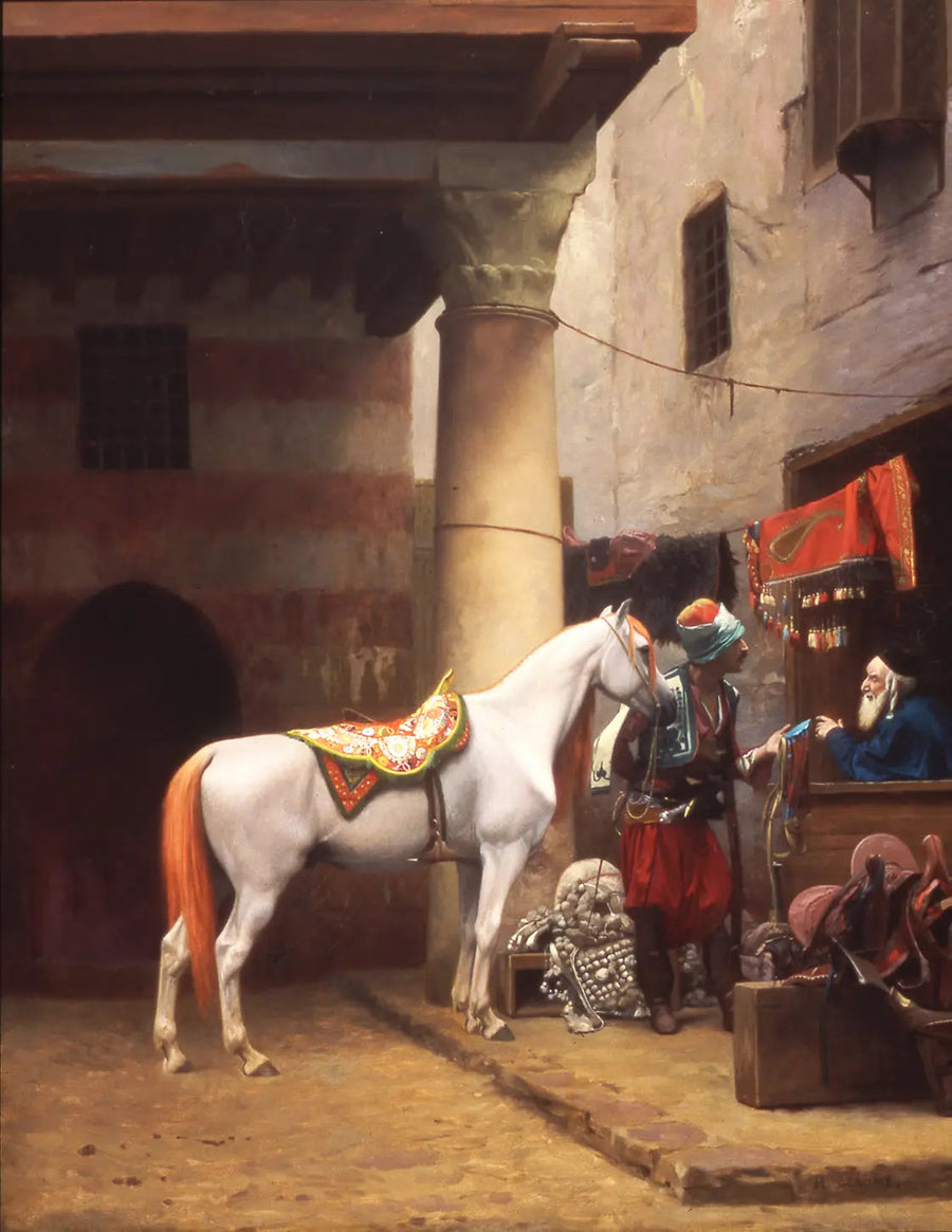 Sadelns bazar, Kairo - Jean-Léon Gérôme