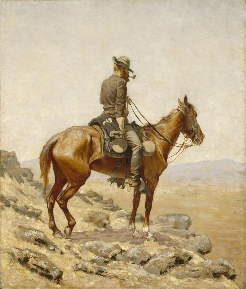 Utsiktsplatsen - Frederic Remington