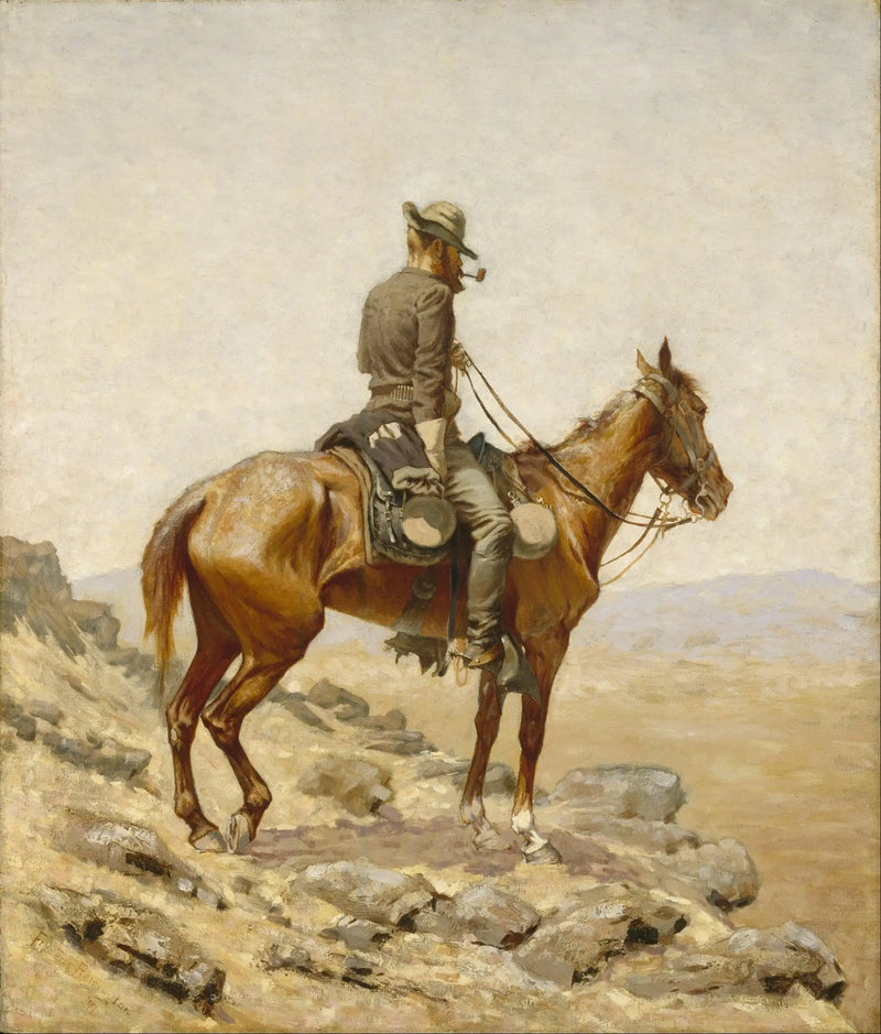 Utsiktsplatsen - Frederic Remington
