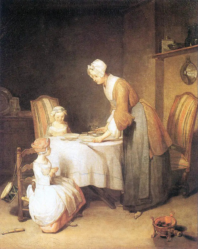 Välsignelsen - Jean Simeón Chardin
