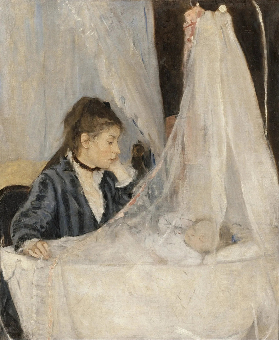 Spjälsängen - Berthe Morisot