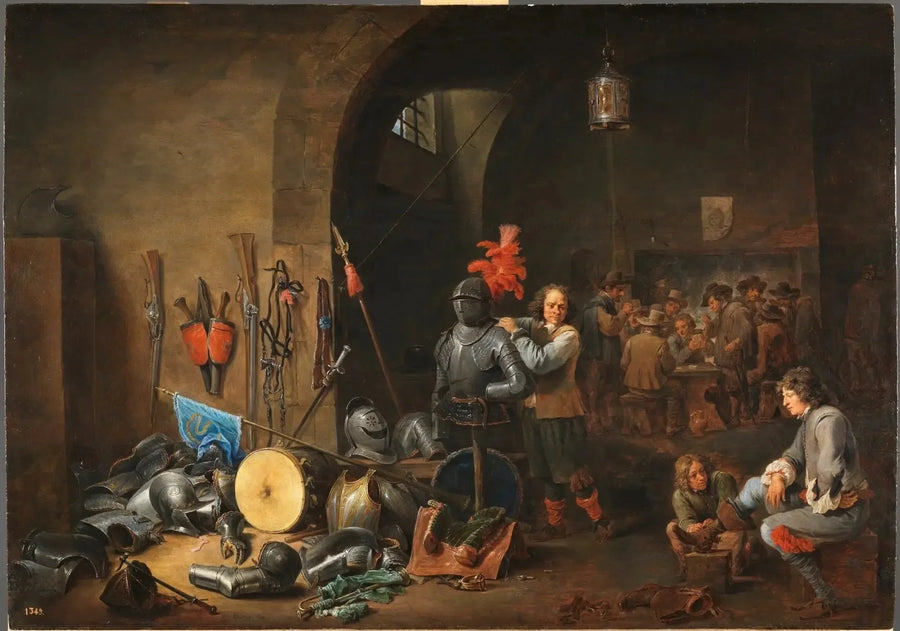 Vandrarlägret - David Teniers den yngre