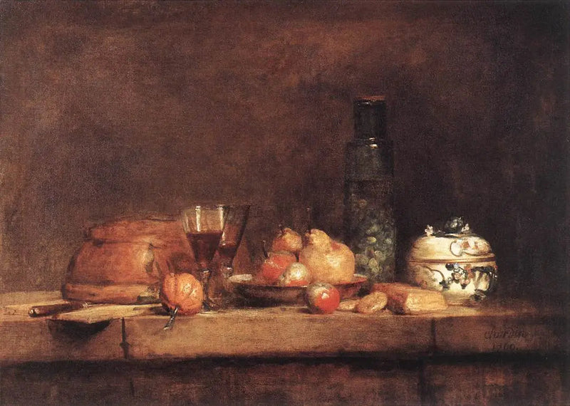 Olivburken - Jean Simeón Chardin
