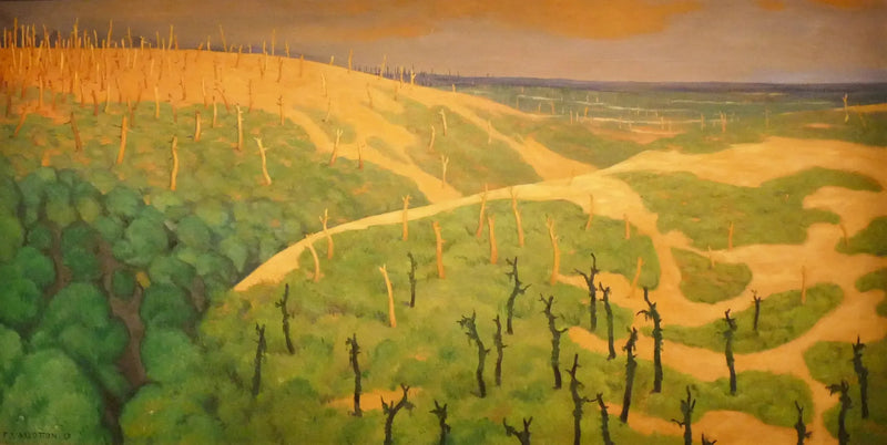 Trädet från La Gruerie och Meurissons ravin - Félix Vallotton