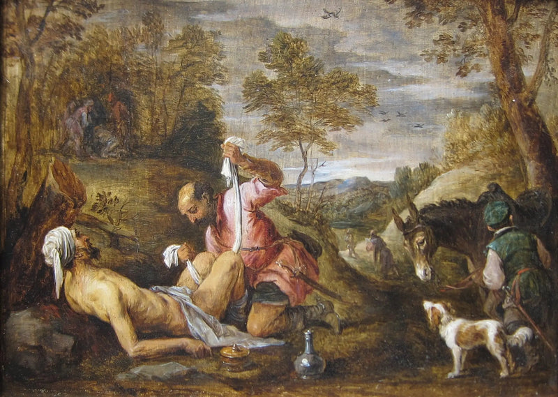 Den gode samariten - David Teniers den yngre