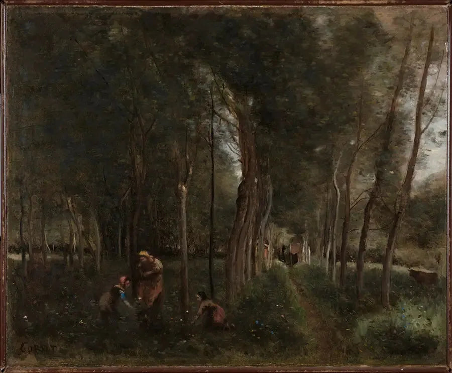 Dubuisson-lyckan i Brunoy - Jean-Baptiste Camille Corot