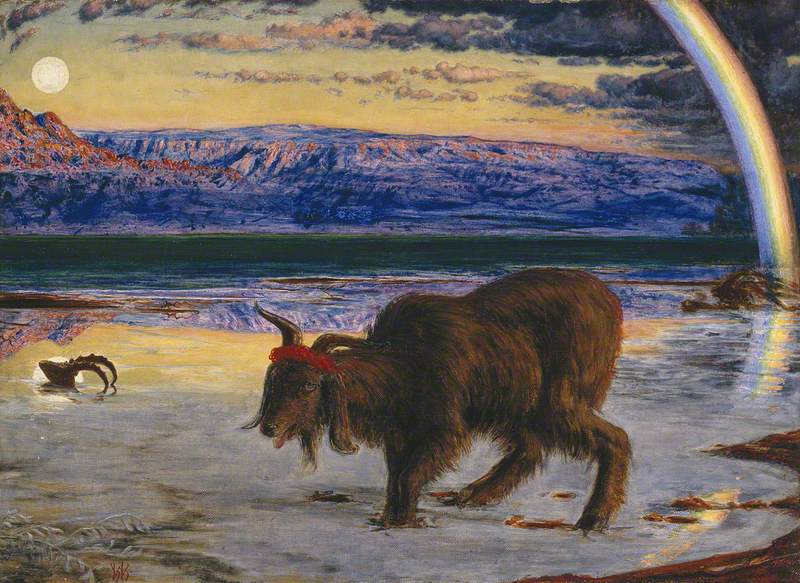 Syndabocken - William Holman Hunt