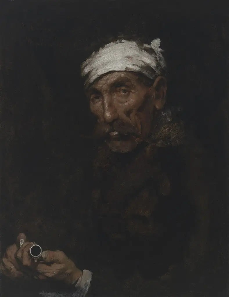 Den sårade tjuvjagaren - William Merritt Chase