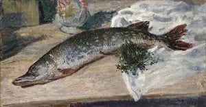Gäddan - Alfred Sisley