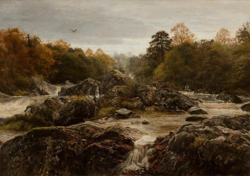 Ljudet av de många vattnen - John Everett Millais