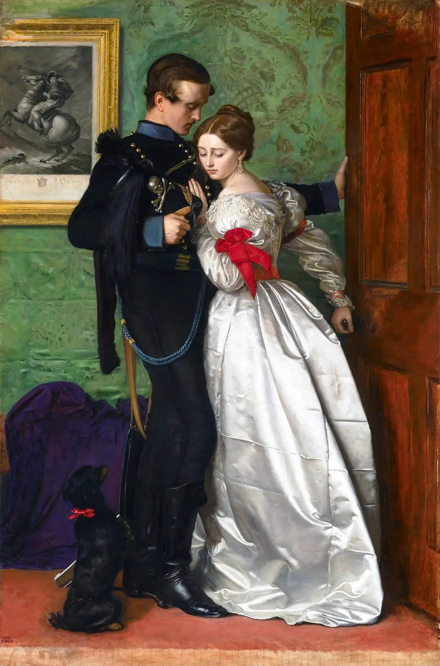 Den svarta Brunswicker - John Everett Millais