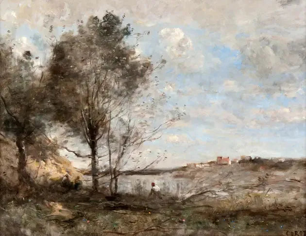 Skogshuggaren - Jean-Baptiste Camille Corot