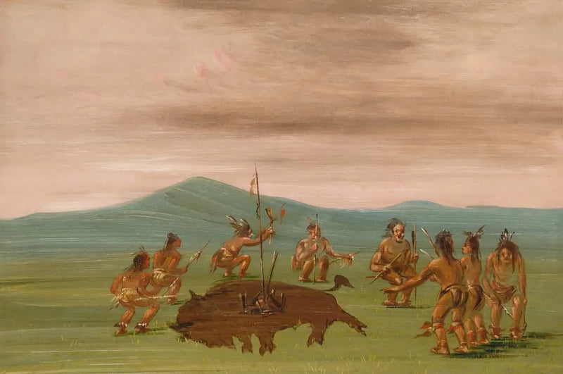 Den medicinska buffeln från Sioux - George Catlin