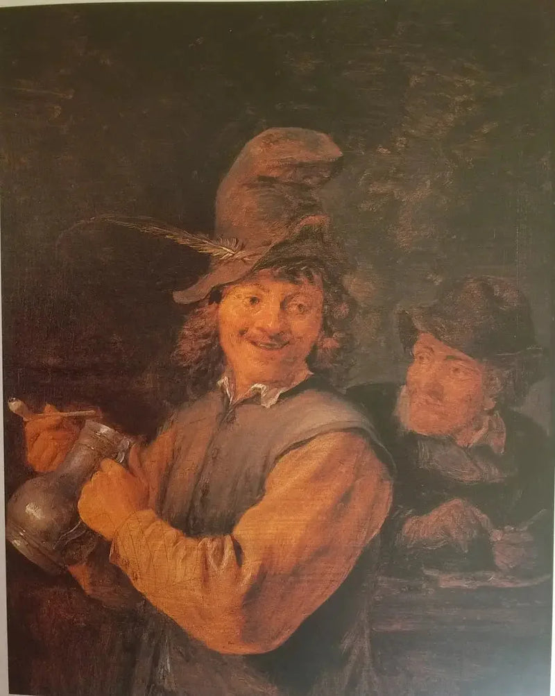 Den drickande rökar - David Teniers den yngre